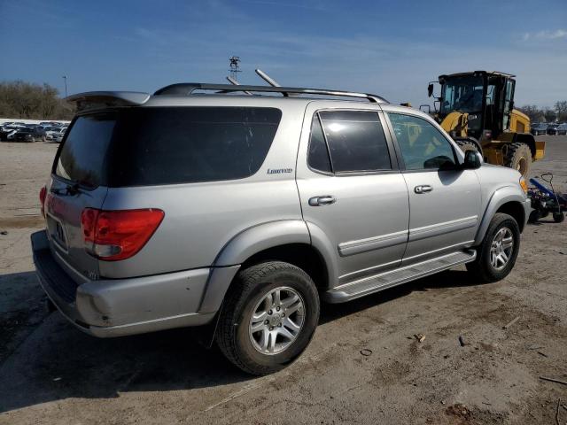 5TDZT38A56S274958 - 2006 TOYOTA SEQUOIA LIMITED SILVER photo 3