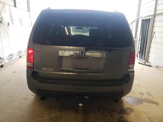 5FNYF38609B002566 - 2009 HONDA PILOT EXL GRAY photo 6