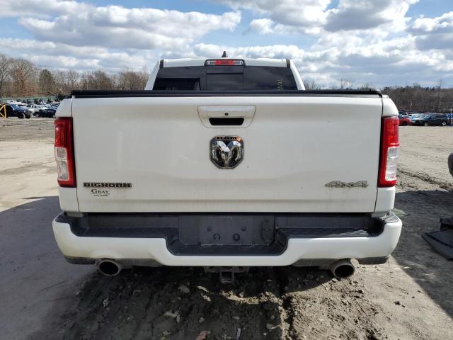 1C6SRFFT7KN585322 - 2019 RAM 1500 BIG HORN/LONE STAR WHITE photo 6