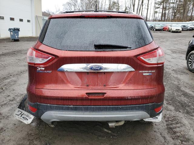 1FMCU9J96EUA26214 - 2014 FORD ESCAPE TITANIUM ORANGE photo 6