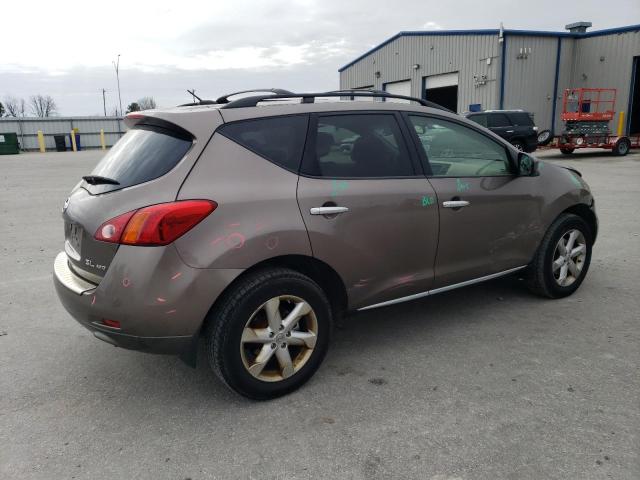 JN8AZ1MW5AW116005 - 2010 NISSAN MURANO S TAN photo 3