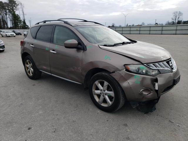 JN8AZ1MW5AW116005 - 2010 NISSAN MURANO S TAN photo 4