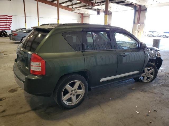 1J8FF57W67D396611 - 2007 JEEP COMPASS LIMITED GREEN photo 3