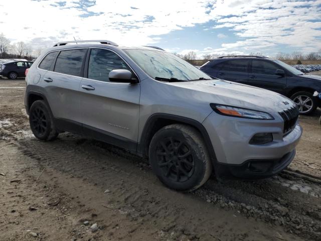 1C4PJLCB7FW676705 - 2015 JEEP CHEROKEE LATITUDE SILVER photo 4