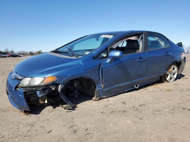1HGFA16908L067079 - 2008 HONDA CIVIC EXL ლურჯი ფოტო 1