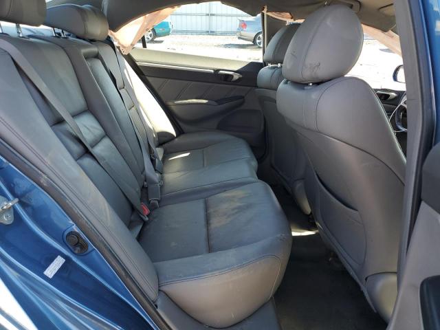 1HGFA16908L067079 - 2008 HONDA CIVIC EXL ლურჯი ფოტო 10
