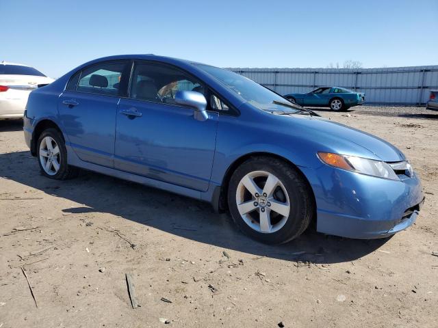 1HGFA16908L067079 - 2008 HONDA CIVIC EXL BLUE photo 4