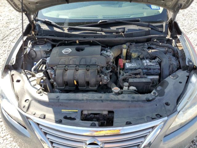 3N1AB7AP5EY273843 - 2014 NISSAN SENTRA S SILVER photo 11