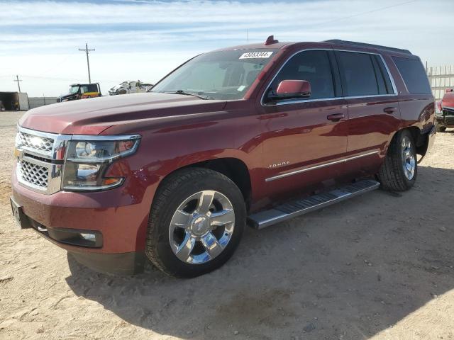 1GNSCBKC2HR394067 - 2017 CHEVROLET TAHOE C1500 LT BURGUNDY photo 1