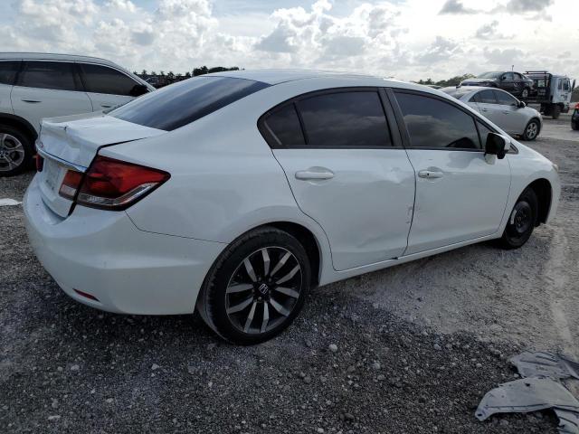 19XFB2F99EE058144 - 2014 HONDA CIVIC EXL თეთრი ფოტო 3