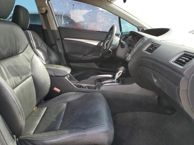 19XFB2F99EE058144 - 2014 HONDA CIVIC EXL თეთრი ფოტო 7