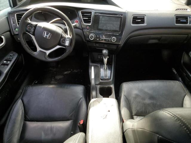 19XFB2F99EE058144 - 2014 HONDA CIVIC EXL თეთრი ფოტო 8