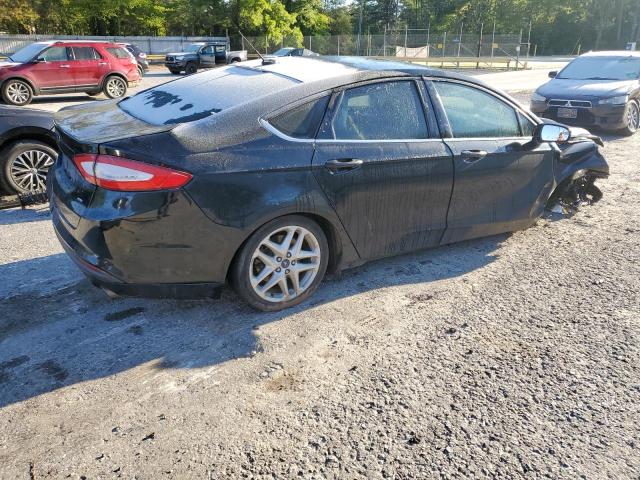 3FA6P0H73ER130617 - 2014 FORD FUSION SE BLACK photo 3