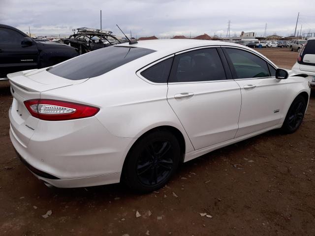 3FA6P0SU6GR247416 - 2016 FORD FUSION TITANIUM PHEV WHITE photo 3