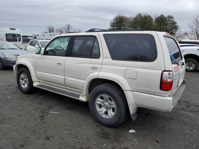 JT3GN87R729000292 - 2002 TOYOTA 4RUNNER LIMITED WHITE photo 2