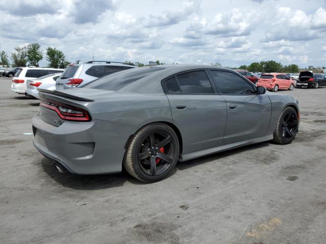 2C3CDXL9XKH570062 - 2019 DODGE CHARGER SRT HELLCAT GRAY photo 3