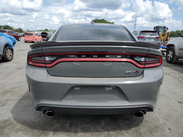 2C3CDXL9XKH570062 - 2019 DODGE CHARGER SRT HELLCAT GRAY photo 6