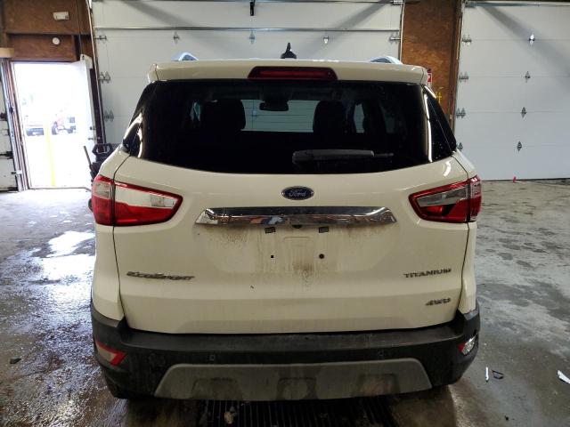 MAJ6S3KL3LC321651 - 2020 FORD ECOSPORT TITANIUM WHITE photo 6