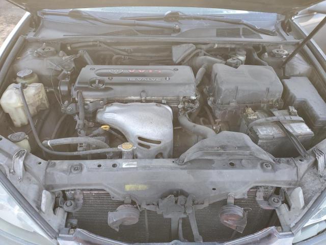 4T1BE32K24U849650 - 2004 TOYOTA CAMRY LE GRAY photo 11