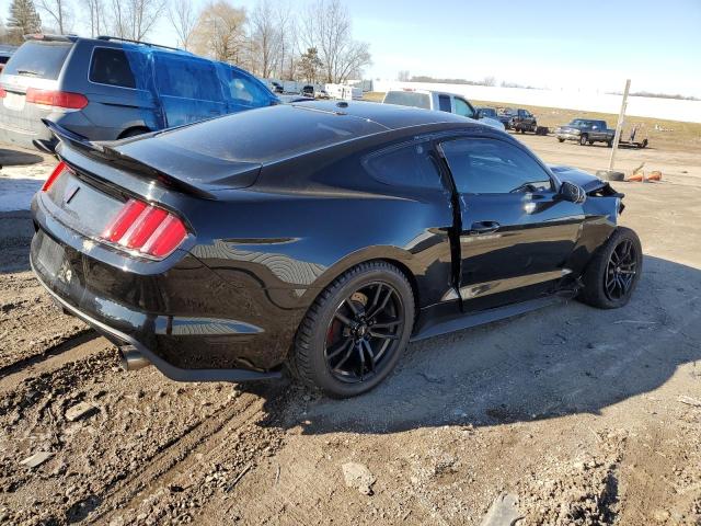 1FA6P8TH3H5310539 - 2017 FORD MUSTANG BLACK photo 3