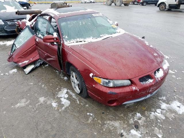 1G2WP52KX2F282718 - 2002 PONTIAC GRAND PRIX GT MAROON photo 1