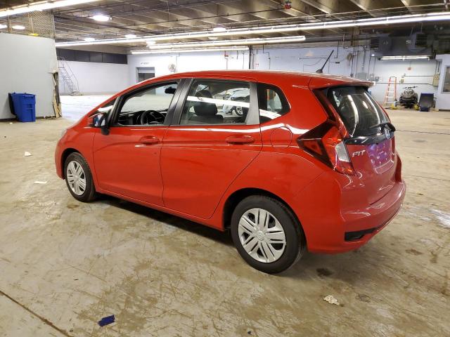 3HGGK5H46KM706484 - 2019 HONDA FIT LX RED photo 2