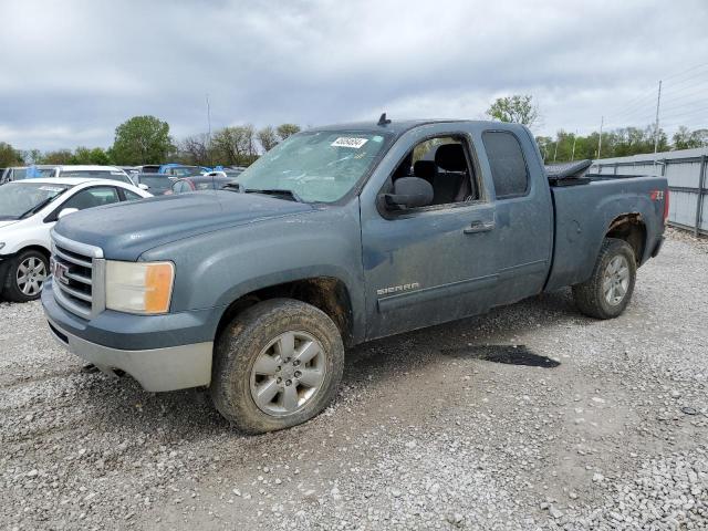 1GTR2VE75DZ378904 - 2013 GMC SIERRA K1500 SLE BLUE photo 1