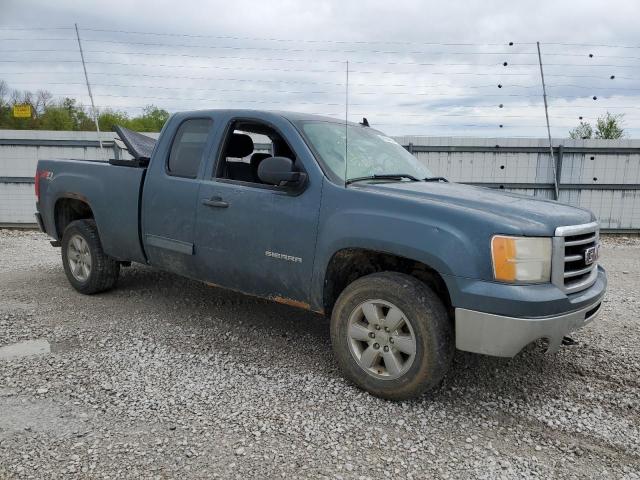 1GTR2VE75DZ378904 - 2013 GMC SIERRA K1500 SLE BLUE photo 4