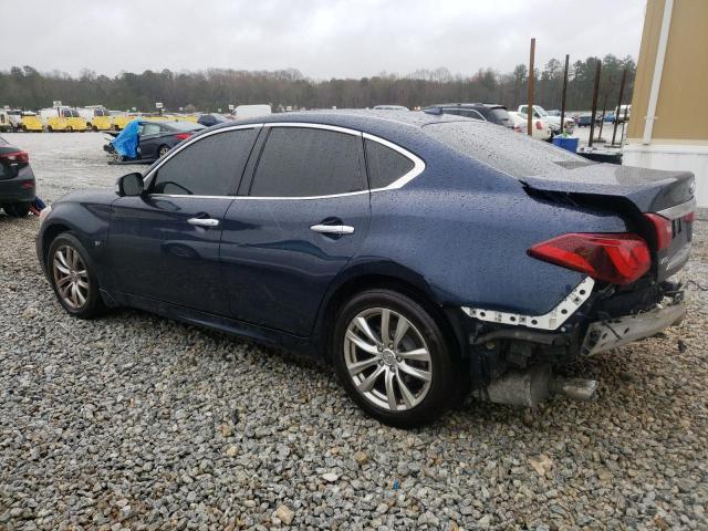 JN1BY1AR9JM220187 - 2018 INFINITI Q70 3.7 LUXE BLUE photo 2