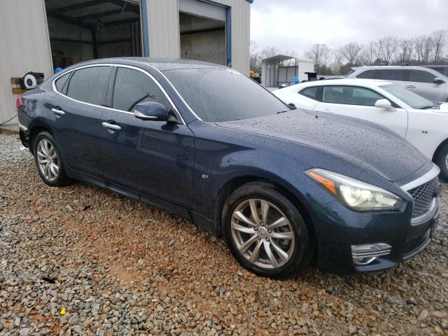 JN1BY1AR9JM220187 - 2018 INFINITI Q70 3.7 LUXE BLUE photo 4