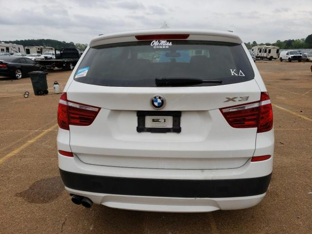 5UXWX9C52D0A21361 - 2013 BMW X3 XDRIVE28I WHITE photo 6