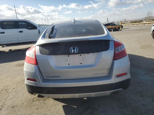 5J6TF2H54DL000606 - 2013 HONDA CROSSTOUR EXL ვერცხლისფერი ფოტო 6