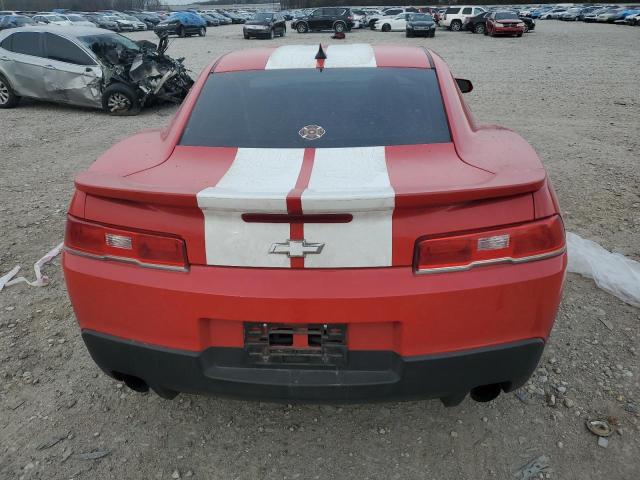 2G1FD1E33F9160078 - 2015 CHEVROLET CAMARO LT RED photo 6