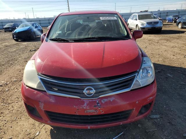 3N1BC1CP3CK252145 - 2012 NISSAN VERSA S RED photo 5