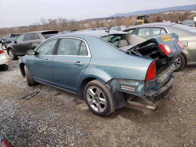 1G1ZH57B39F178444 - 2009 CHEVROLET MALIBU 1LT BLUE photo 2
