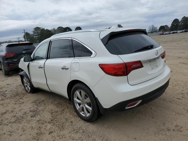 5FRYD4H98GB061530 - 2016 ACURA MDX ADVANCE WHITE photo 2