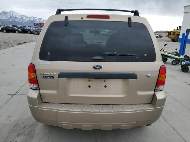 1FMYU94147KA18509 - 2007 FORD ESCAPE LIMITED GOLD photo 6