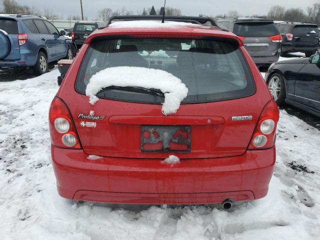 JM1BJ245021530294 - 2002 MAZDA PROTEGE PR5 红色 照片 6