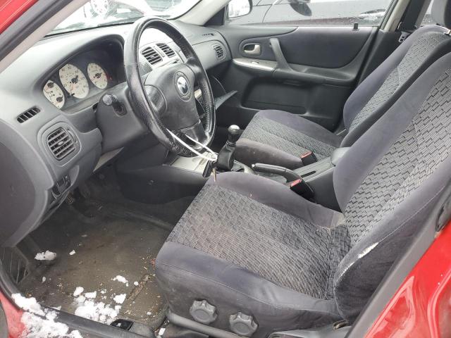 JM1BJ245021530294 - 2002 MAZDA PROTEGE PR5 红色 照片 7