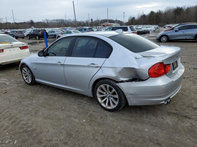 WBAPK53539A513180 - 2009 BMW 328 XI SULEV SILVER photo 2