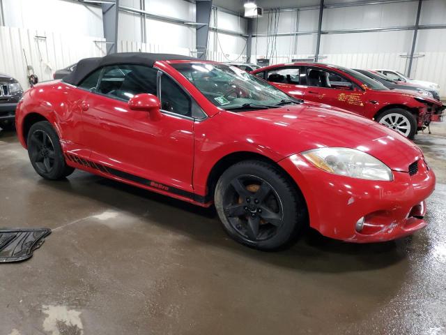 4A3AL35T97E025618 - 2007 MITSUBISHI ECLIPSE SPYDER GT RED photo 4