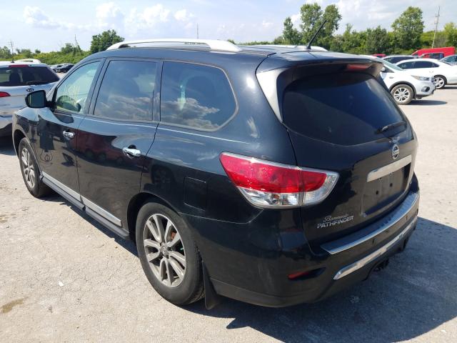 5N1AR2MN0FC690248 - 2015 NISSAN PATHFINDER S BLACK photo 3