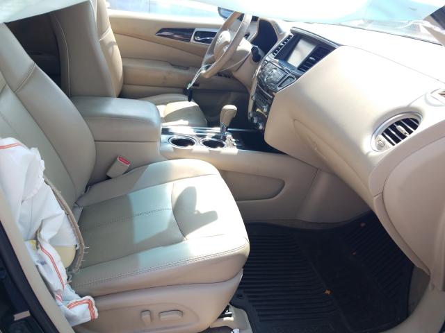 5N1AR2MN0FC690248 - 2015 NISSAN PATHFINDER S BLACK photo 5