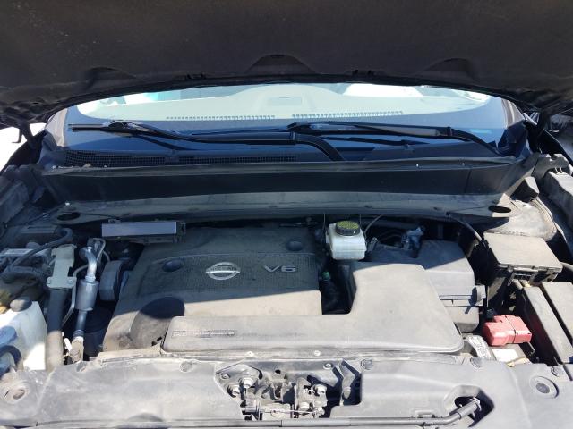 5N1AR2MN0FC690248 - 2015 NISSAN PATHFINDER S BLACK photo 7