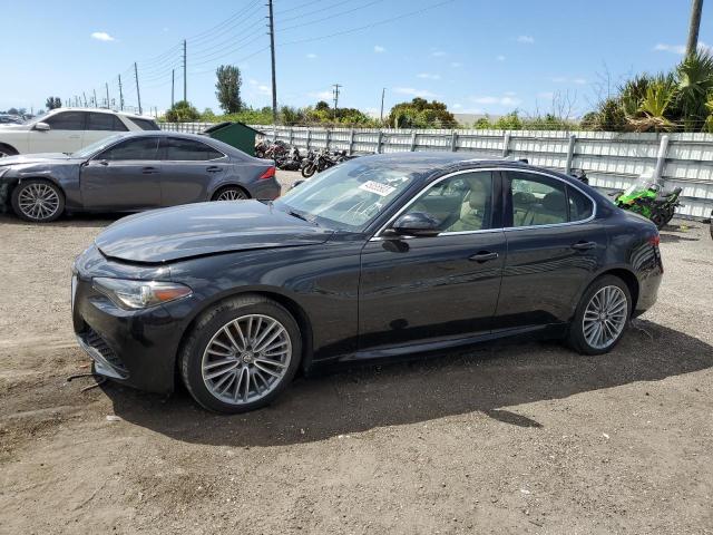 ZARFAEEN3J7594249 - 2018 ALFA ROMEO GIULIA TI Q4 BLACK photo 1