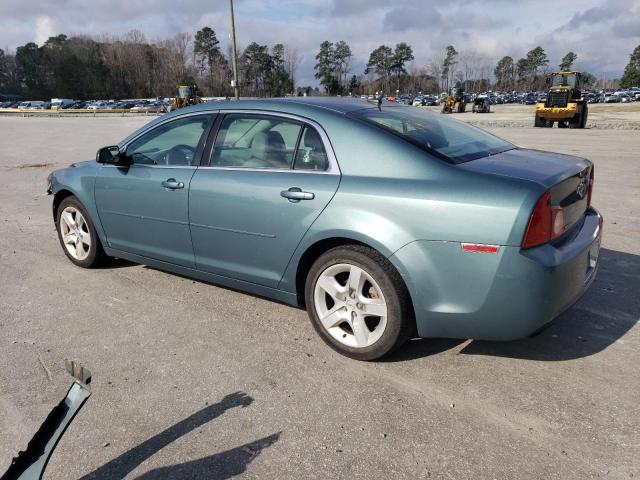 1G1ZG57B29F250320 - 2009 CHEVROLET MALIBU LS TEAL photo 2