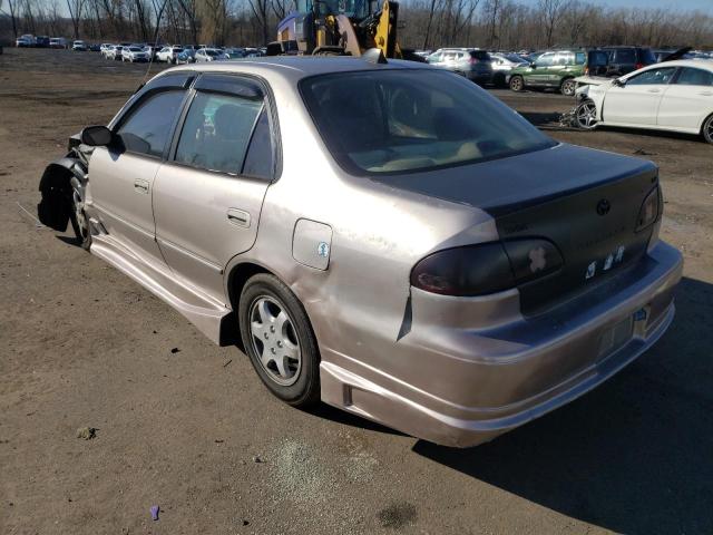 2T1BR12E0XC153426 - 1999 TOYOTA COROLLA VE GOLD photo 2