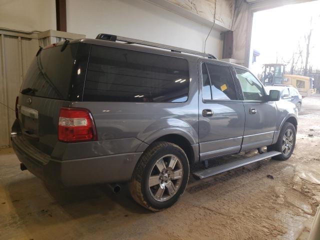 1FMJK2A56AEB58041 - 2010 FORD EXPEDITION EL LIMITED GRAY photo 3