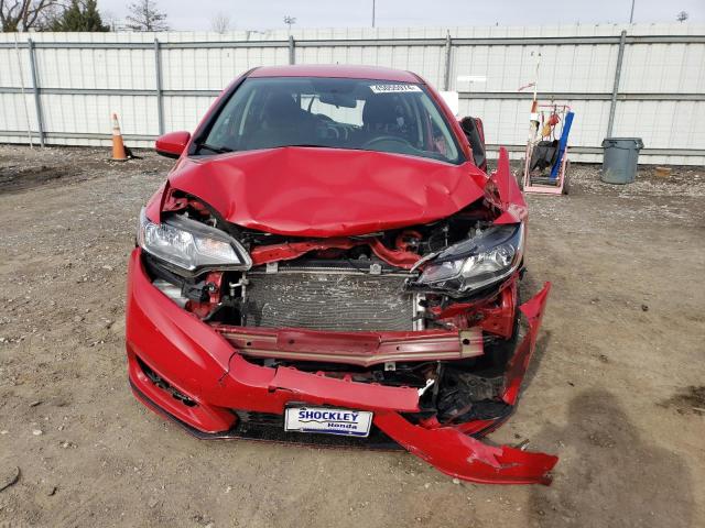 3HGGK5H62KM715474 - 2019 HONDA FIT SPORT RED photo 5