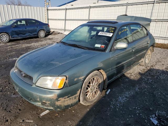 4S3BE635537204146 - 2003 SUBARU LEGACY L GREEN photo 1